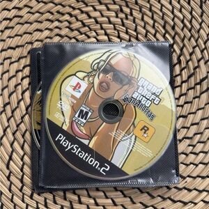 Grand Theft Auto: San Andreas Greatest Hits (Sony PlayStation 2, 2004) Disk Only